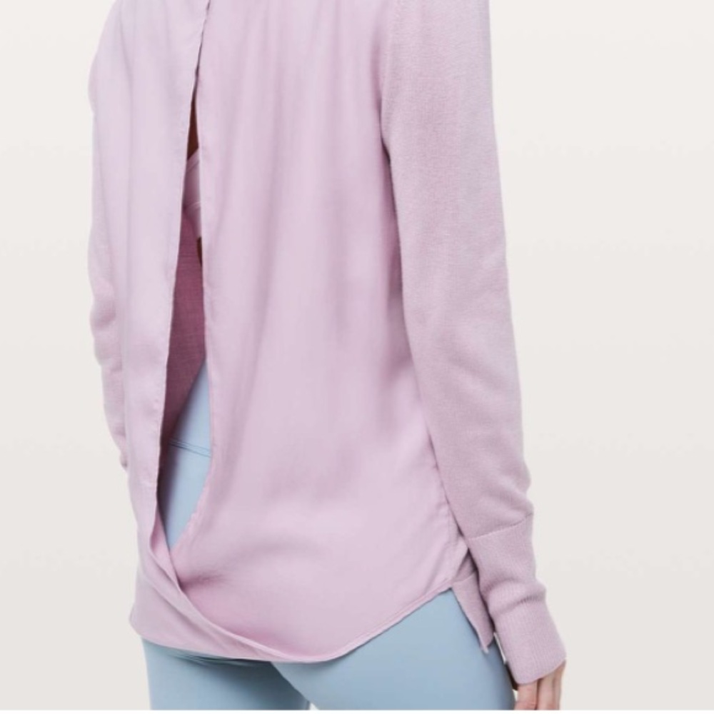 Lululemon Still At Ease Pullover Antoinette Lilac